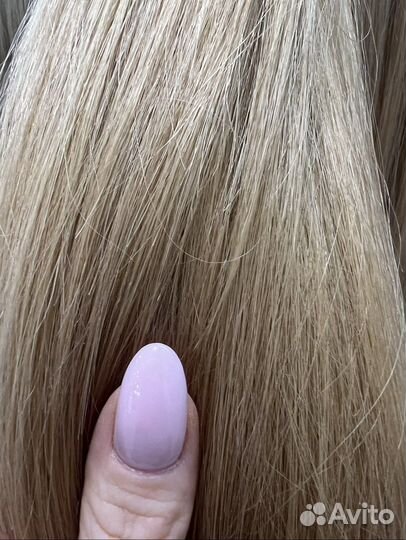 Волосы натуральные срез