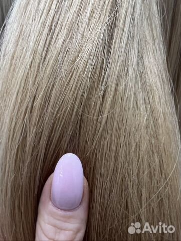 Волосы натуральные срез