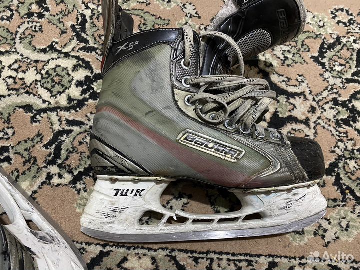 Хоккейные коньки bauer