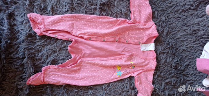 Одежда для девочки 68 размер (3-6 мес)