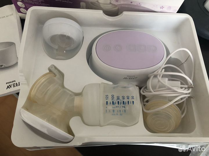 Молокоотсос avent philips электрический