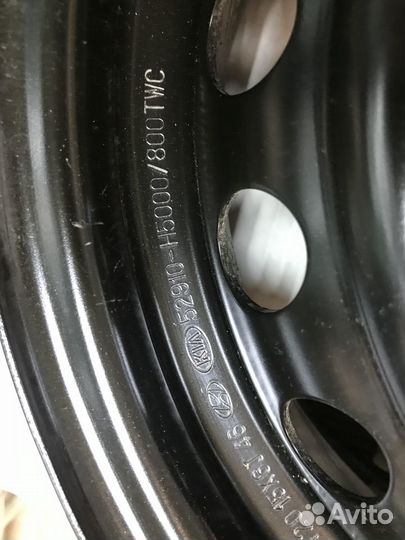 Оригинальные штампованные диски Rio, Solaris R15