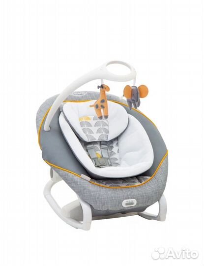 Детские электронные качели для новорожденных Graco