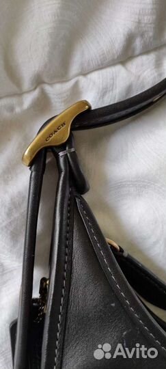 Coach Black Leather Ergo