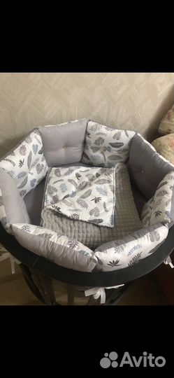 Детская кровать-трансформер с маятником