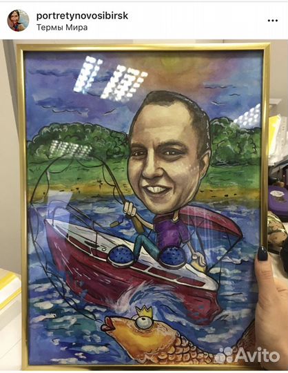 Шаржи, портреты на заказ