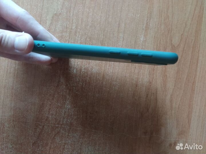 Чехол однотонный зелёный Xiaomi mi 9 se