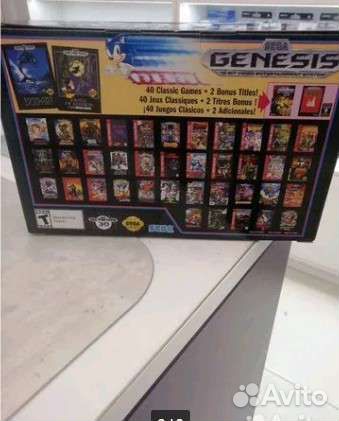 Приставка Sega Mega Drive Genesis Mini