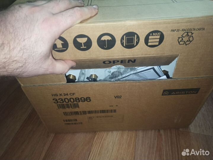 Котëл газовый новый Ariston