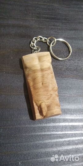 Брелок для ключей из дерева, Кулон