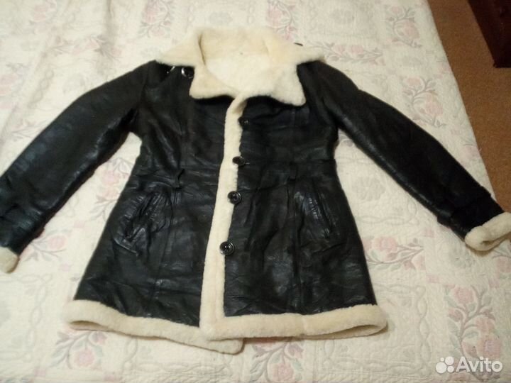 Натуральная кожаная дубленка