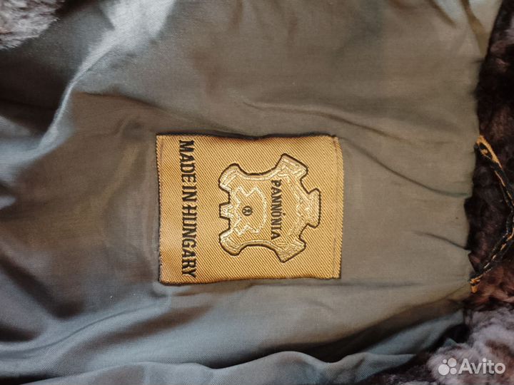 Шуба мутоновая с капюшоном детская