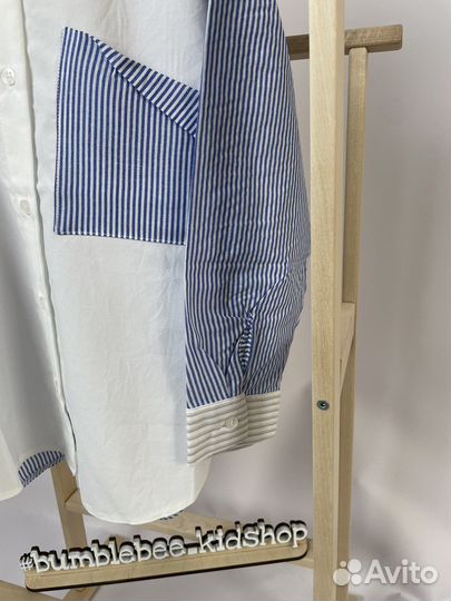 Рубашка zara 116,122,134