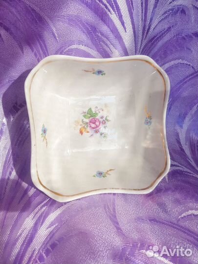 Тарелка квадратная (СССР)