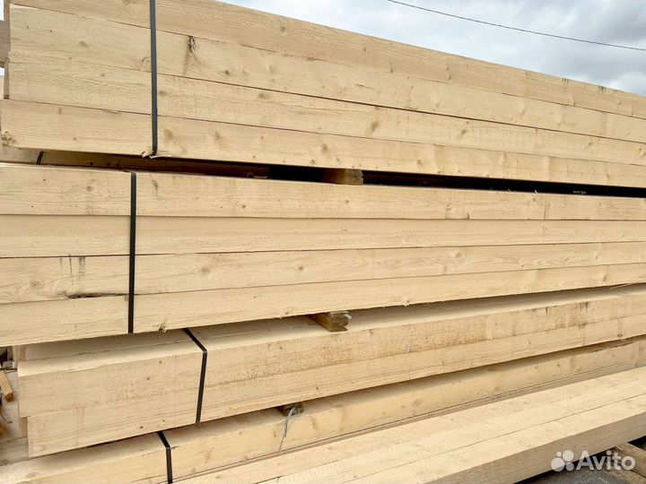 Доска обрезная 40х100х6000мм от производителя
