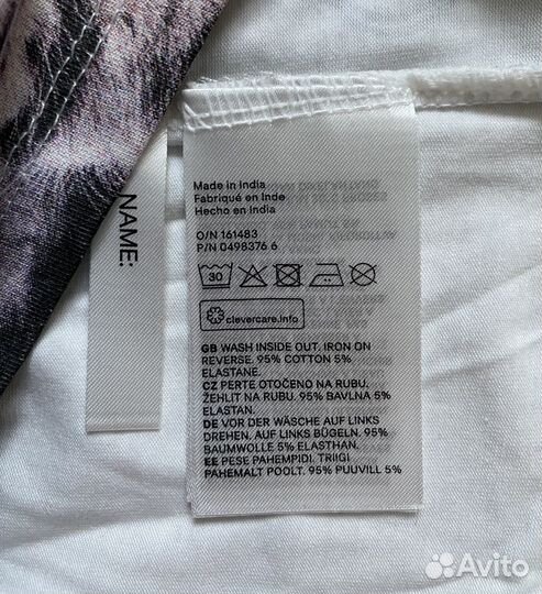 Новый лонгслив Hm 98/104