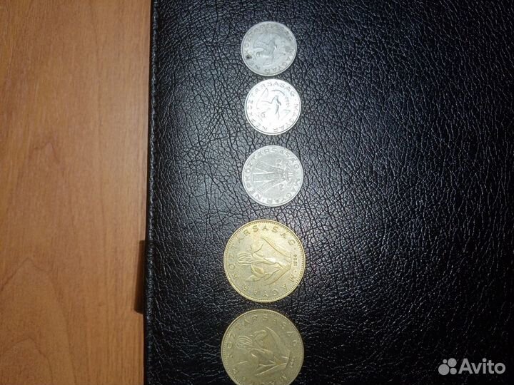 Монеты Венгрия, Чехия, гдр