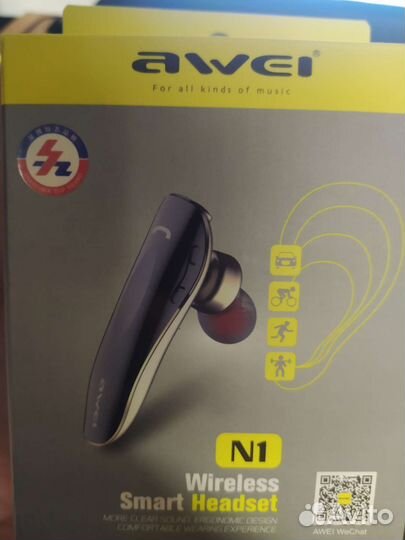 Беспроводная гарнитура Awei N1