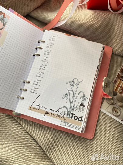 Планер на кольцах