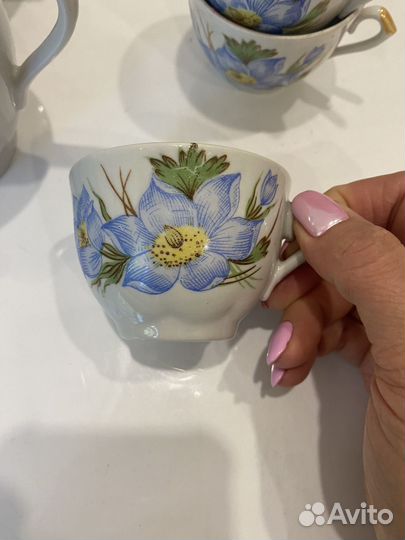 Сервиз чайный Городницкий фарфоровый завод