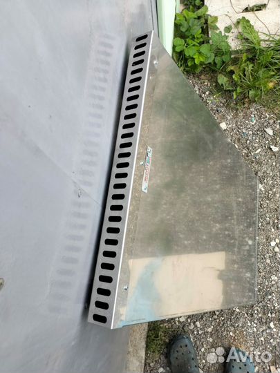 Экран напольный для печи в баню