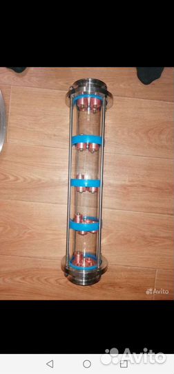 Колпачковая колонна 3 дюйма, медь. 5 этажей