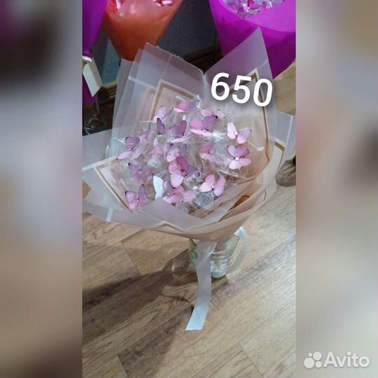 Букет из бабочек