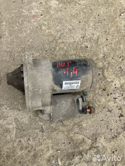 Стартер рено логан 1,4