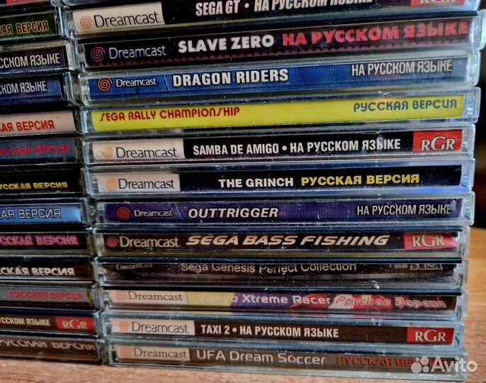 Диски на sega Dreamcast