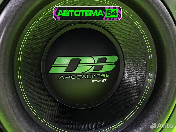 Сабвуфер Alphard Apocalypse DB-SA272D2 (2+2 OHM)