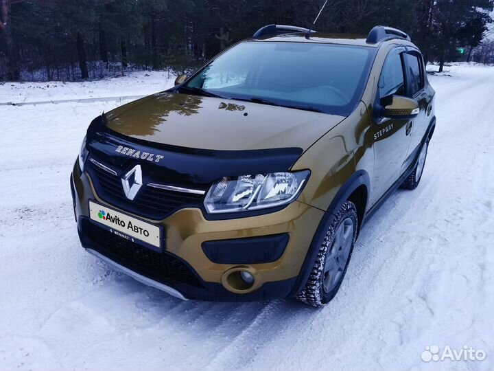 Renault Sandero Stepway 1.6 МТ, 2018, 104 107 км