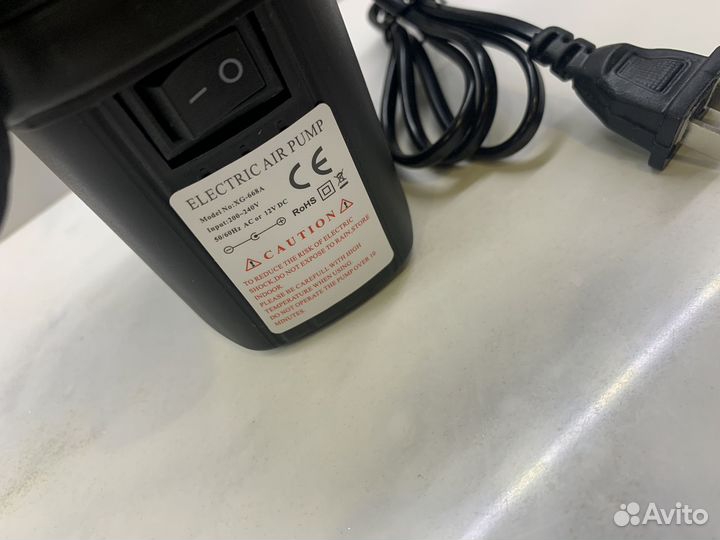 Насос для матрасов,лодок, надувных кругов 400л/мин