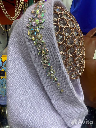 Косынка со стразами