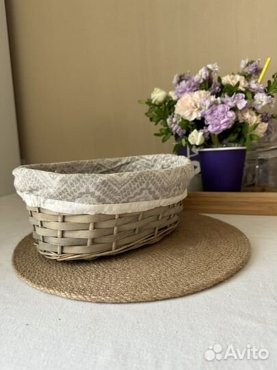 Корзина плетеная