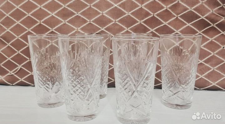 Хрустальные стаканы