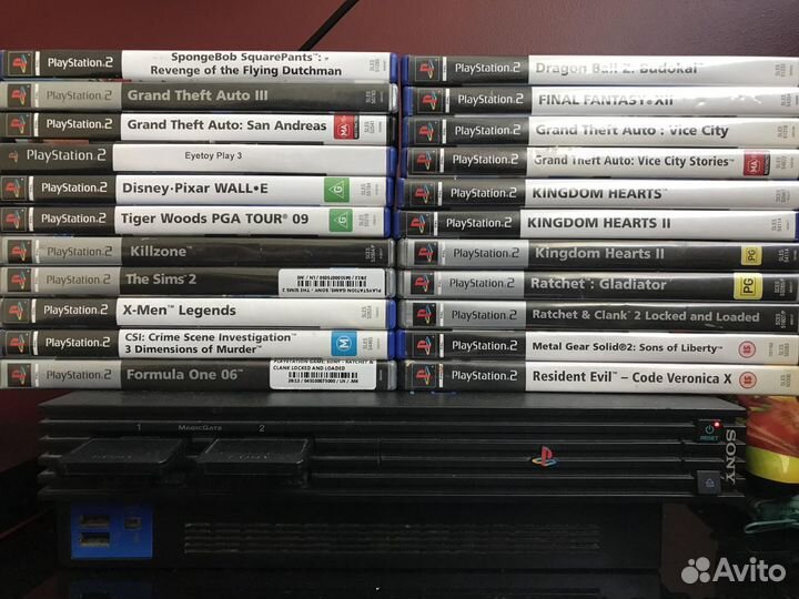 PS2 Игры для чипованных консолей