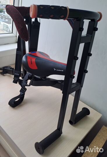 Детское кресло на велосипед переднее