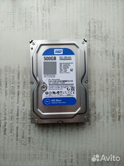 Жесткий диск HDD WD 500Gb новый