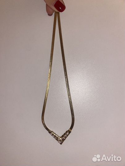 Колье винтаж чехия