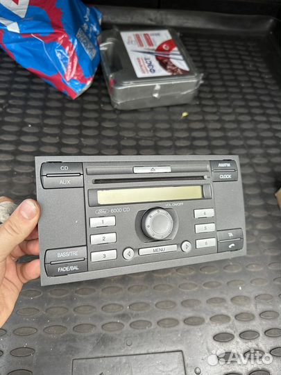 Магнитола 6000 cd ford