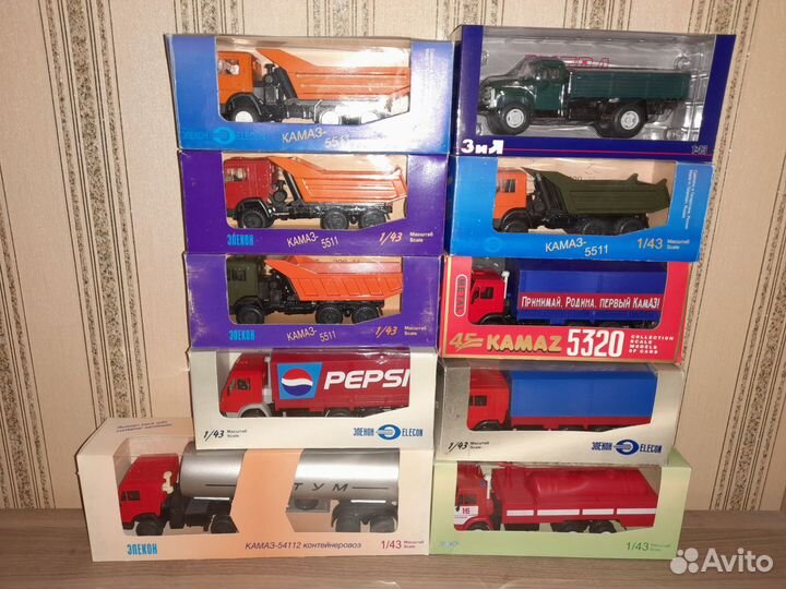 Коллекционные масштабные модели 1:43 элекон