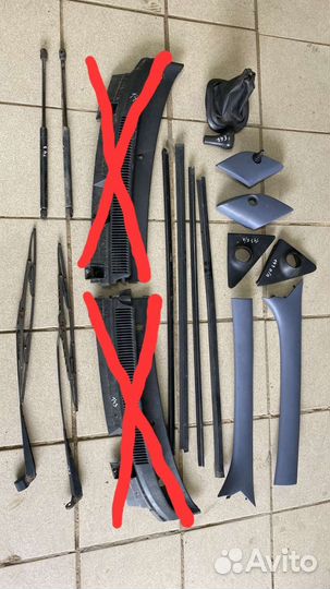 Пластик салона Ford KA 1