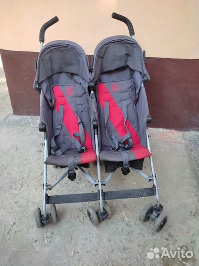 Коляска-трость для двойни