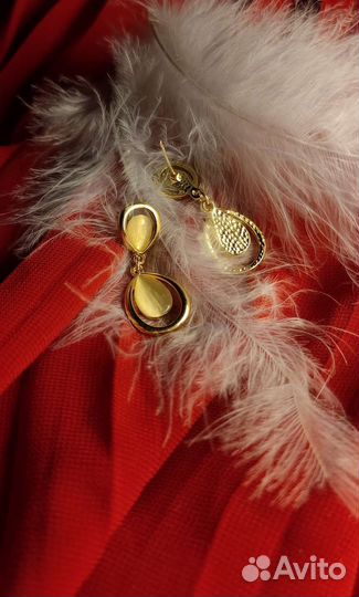 Серьги капельки