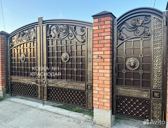Кованые ворота на заказ