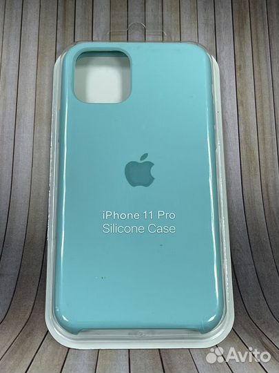 Чехол накладка iPhone 11 Pro Бирюзовый
