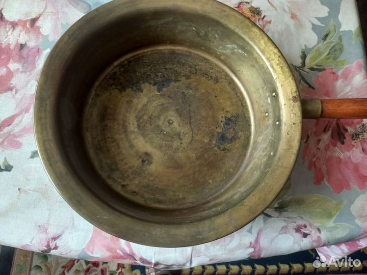 Таз медный для варенья