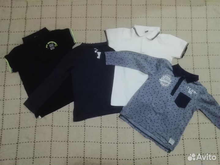 Вещи пакетом на мальчика 122 128