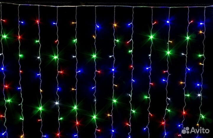 Гирлянда-штора 2 метра