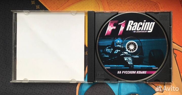 F1 Racing PlayStation Старая Штамповка Видеоигра